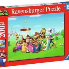 Super Mario Eventyrs Puzzle 200 brikker Ravensburger Puslespil 129935