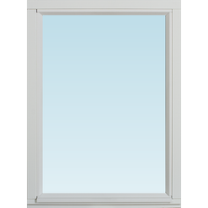 Svenska Fönster SF fast fönster 580x780mm 1-luft, insida trä utsida trä, 3-glas  (6x8)