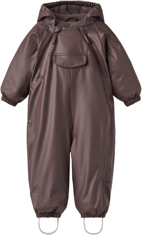 Wheat Wintersuit Evig Str 74/9m - Chocolate Plum Termojakker Polyester hos Magasin.
