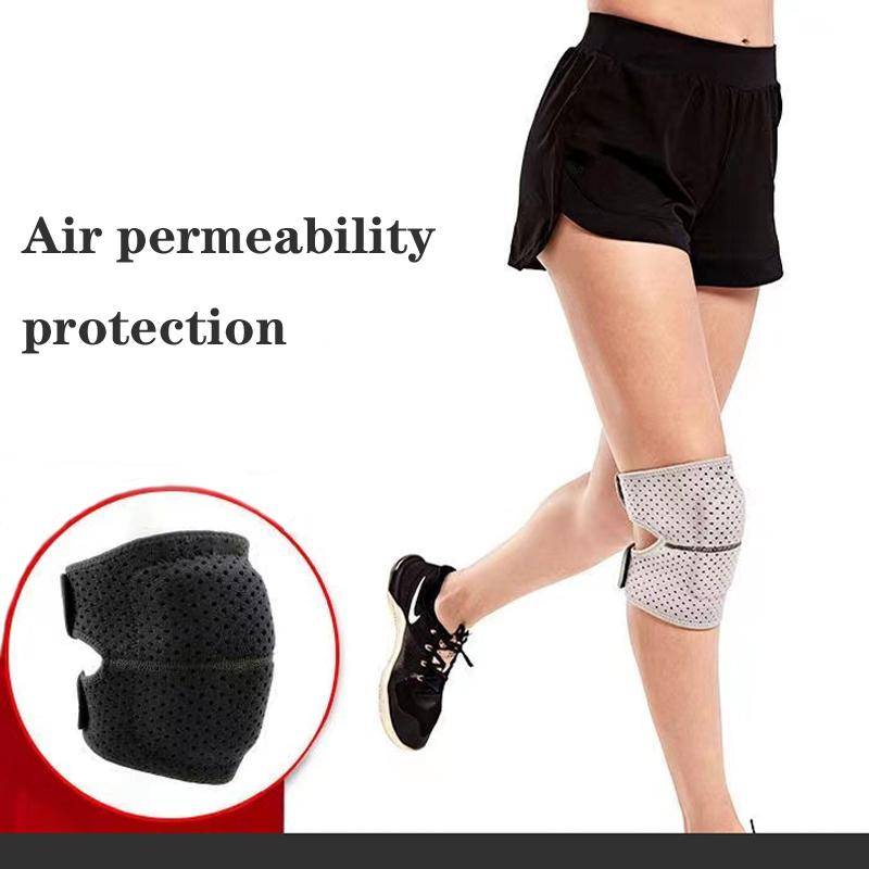 EVA Knäskydd för Dans Volleyboll Yoga Dam Barn Män Knäskydd Patella Brace Support Fitness Protector Arbetsutrustning gray
