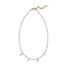 Enamel Copenhagen Necklace, Bahama Coral - 40.5 cm