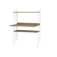 Workspace H Reol - Hvid/Eg - String Furniture