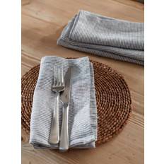 Secret Linen Store Secret Linen Store Sid Stribet 100% Hør Servietter