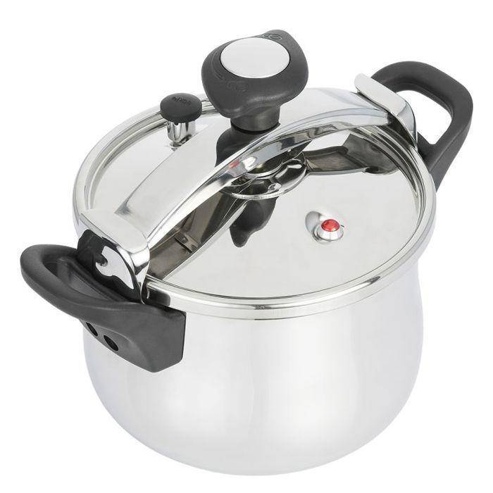 Autocuiseur - JATA - OPC10 - Acier inoxydable - 10L - Système de fermeture progressive