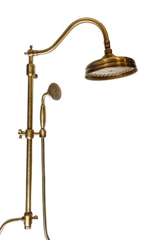 Duschset - Canterbury II utan blandare brons