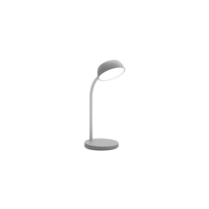 Skrivbordslampa Unilux Tamy LED, grå, 840 lux