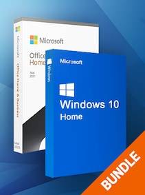 Microsoft Windows 10 Home & Microsoft Office Home & Business 2021 (Mac) bundle - Microsoft Key - GLOBAL