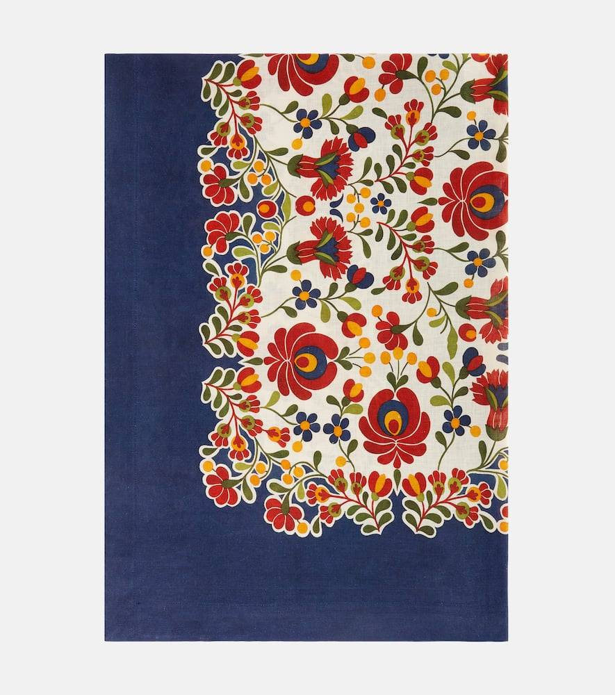 La DoubleJ Windflower Placée linen tablecloth
