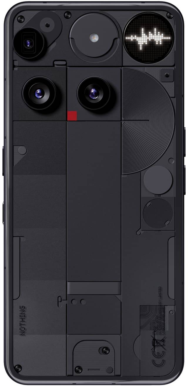 Nothing Phone (3) smartphone 12/256 (svart)