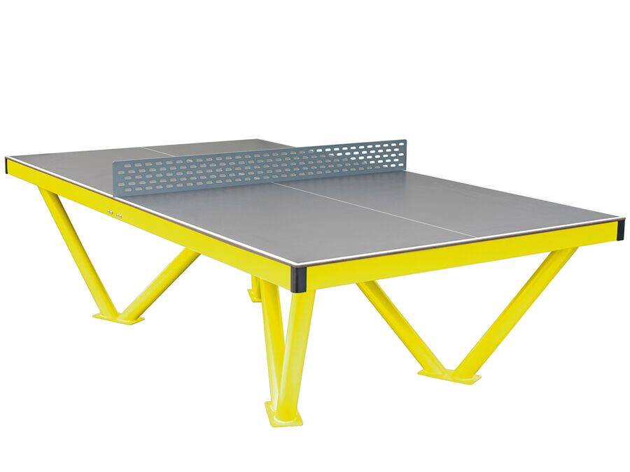 Bordtennisbord Outdoor Pro, Gul.