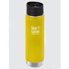 Klean Kanteen Wide Mouth Insulated (592ml) Bottle - Cafe Cap 2.0 - Winter Plum