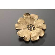 Broche 14 kt blomst toftegaard Flower stor