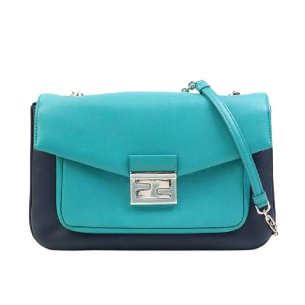 Fendi Vintage Pre-owned Vintage Læder Crossbody Taske - Vintage - Dame - Flerfarvet - ONE SIZE - Læder