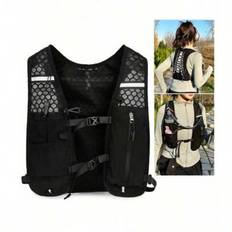 Running Vest, Small Hydration Vest(Only Backpack) Lightweight, Breathable And Sweatproof Running Backpack, Adjustable Running Hydration Vest For Trail - Black