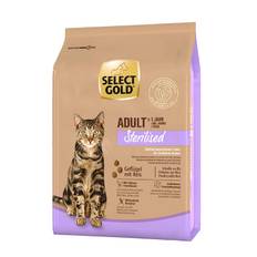 SELECT GOLD Adult Sterilised Fjerkræ & ris 2,5 kg