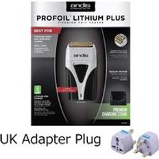 Andis profoil lithium plus titanium foil 17200 elektrisk rakapparat set fris&#xF6;r h&#xE5;r f&#xF6;r m&#xE4;n stubbrakhyvel rakmaskin - Uk-kontakt