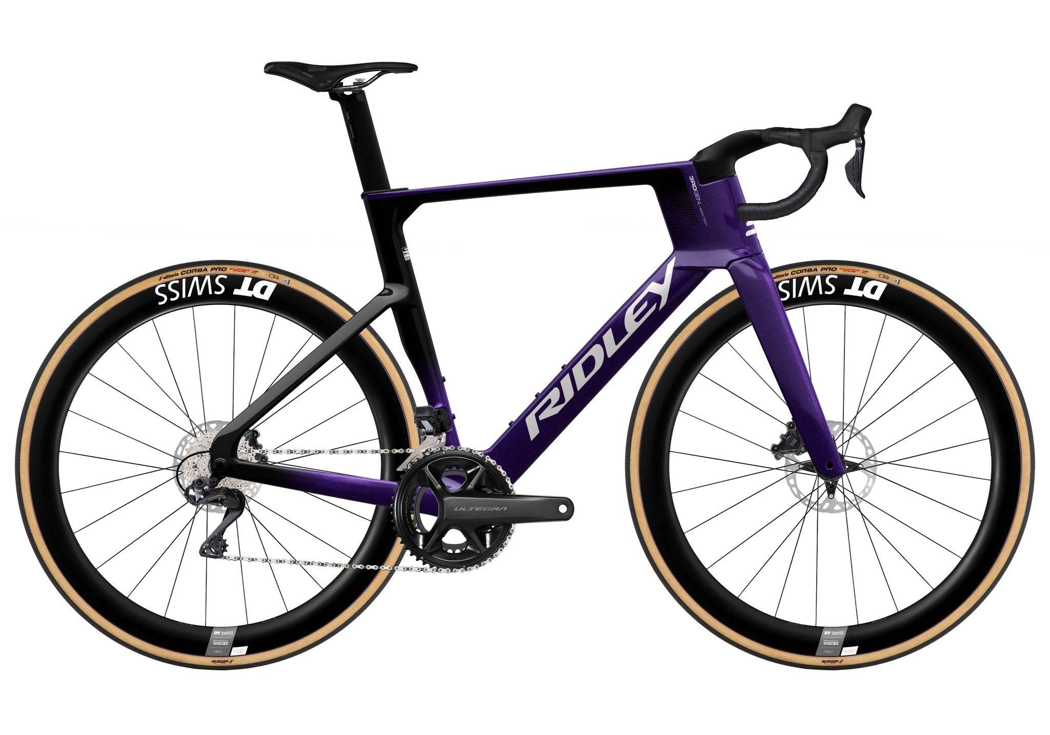 Ridley Noah Fast 3.0 2025 - Shimano Ultegra Di2 2x12sp - DT Swiss ARC 1400 Dicut - 117 / S / Violet (S)