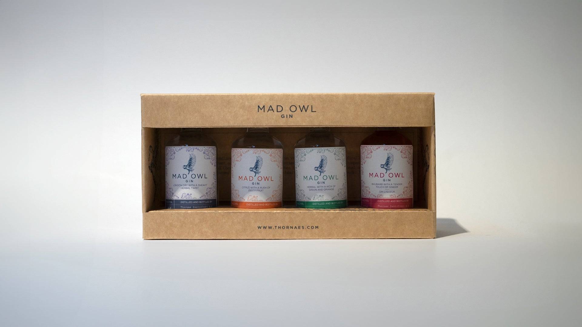 Thornæs - Mad Owl Gin, Gaveæske