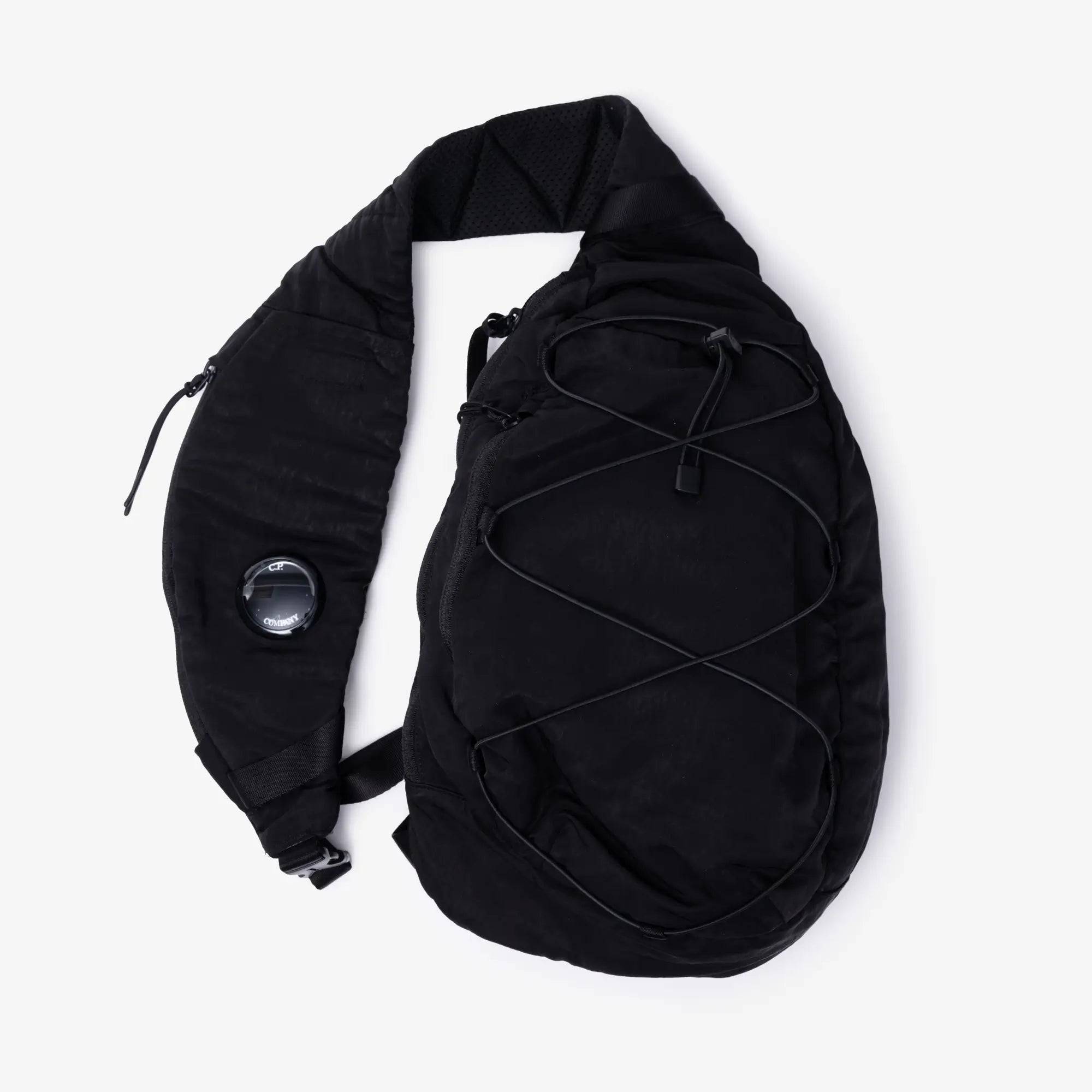 Nylon B Lens Crossbody Backpack - OS / Black