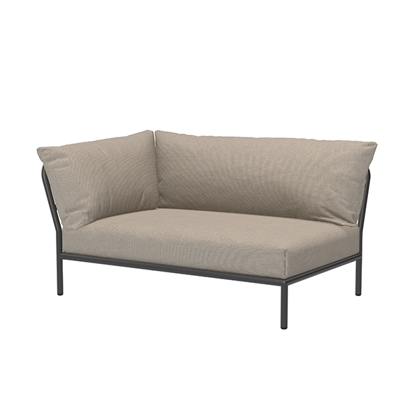 HOUE Level/2 hjørnemodul venstrevendt - Ash