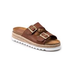 Sweeks Sonja sandaler med flätad sula (dam) - Brown, 37