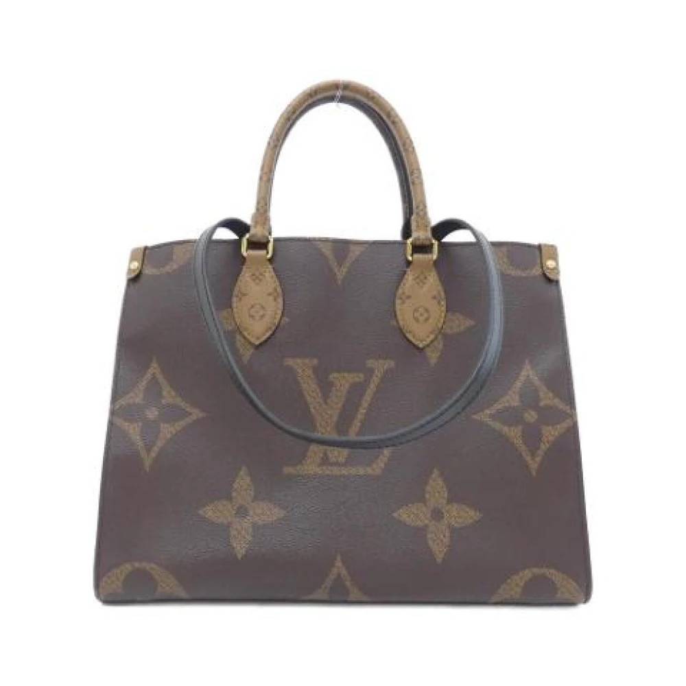 Louis Vuitton Vintage Pre-owned canvas tasker - Vintage - Dame - Brun - ONE SIZE -