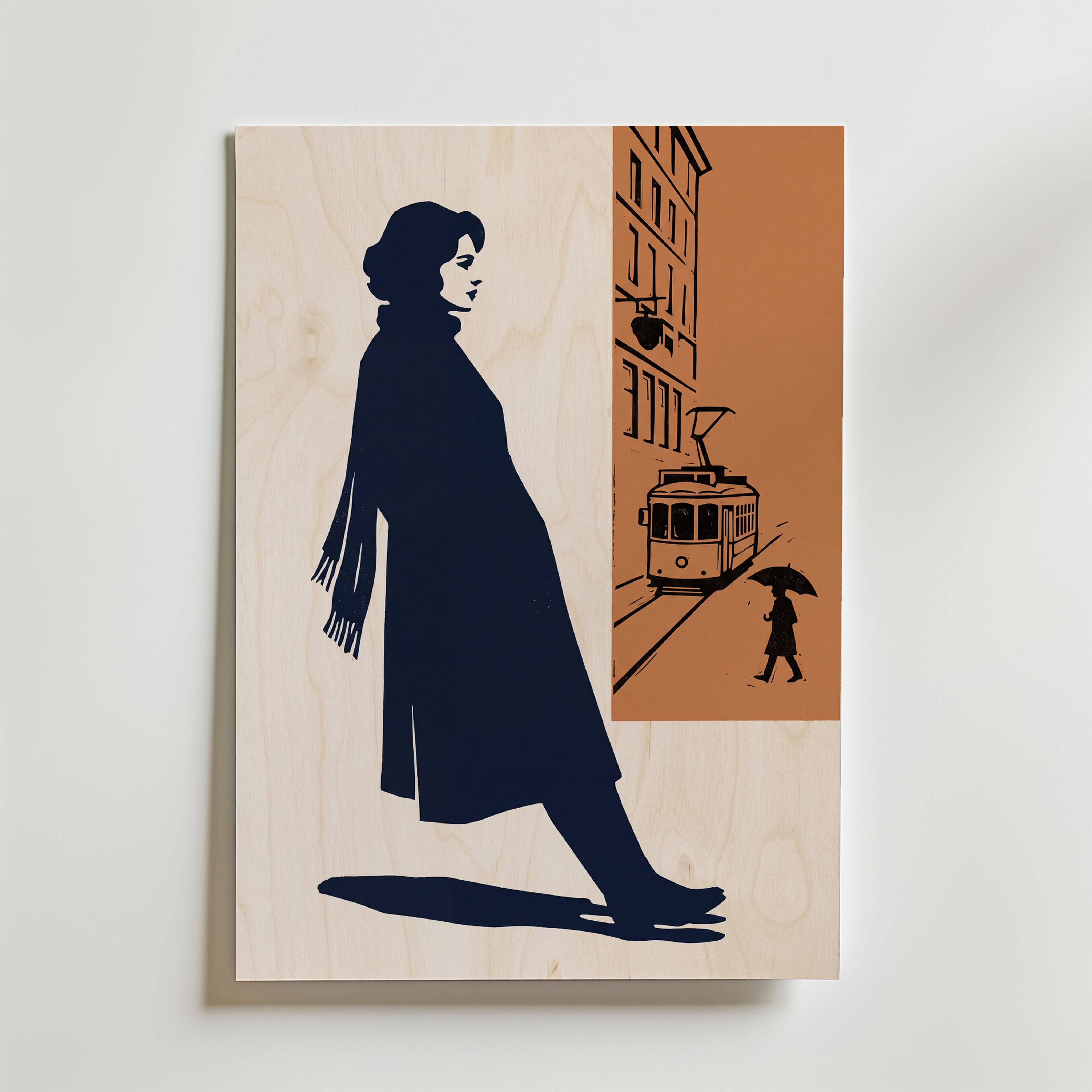 Wall Lean Poster - Fine Art Poster 70x100 cm