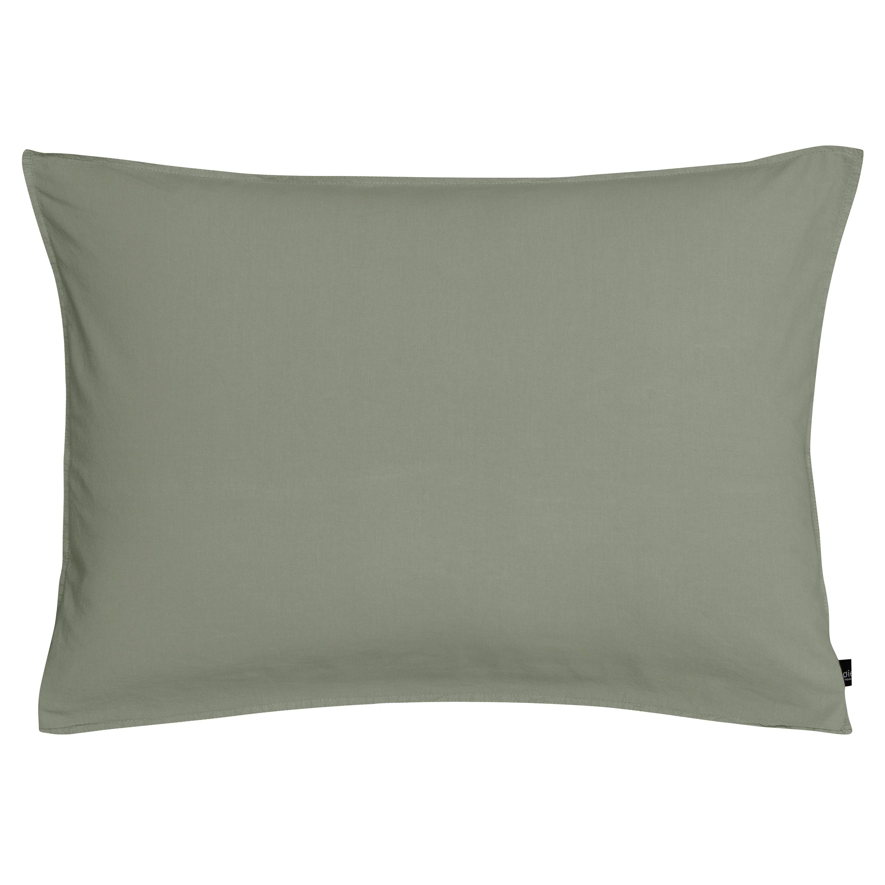 Høie - Frøya Örngott Grön 70x100 från Sleepo ((LxD): 70 x 100 cm)