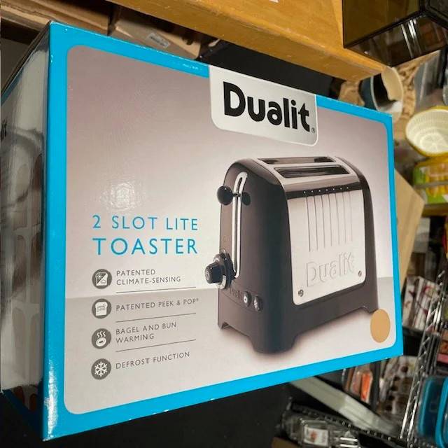Dualit lite toaster TAWNY