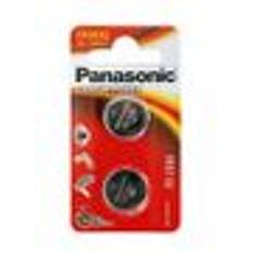 PANASONIC CR2032, Lithium, Knap/mønt, 3 V, 1 stk, Metallic