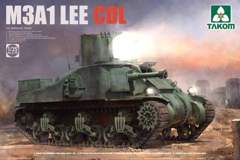 M3 Grant British Medium Tank 1/35