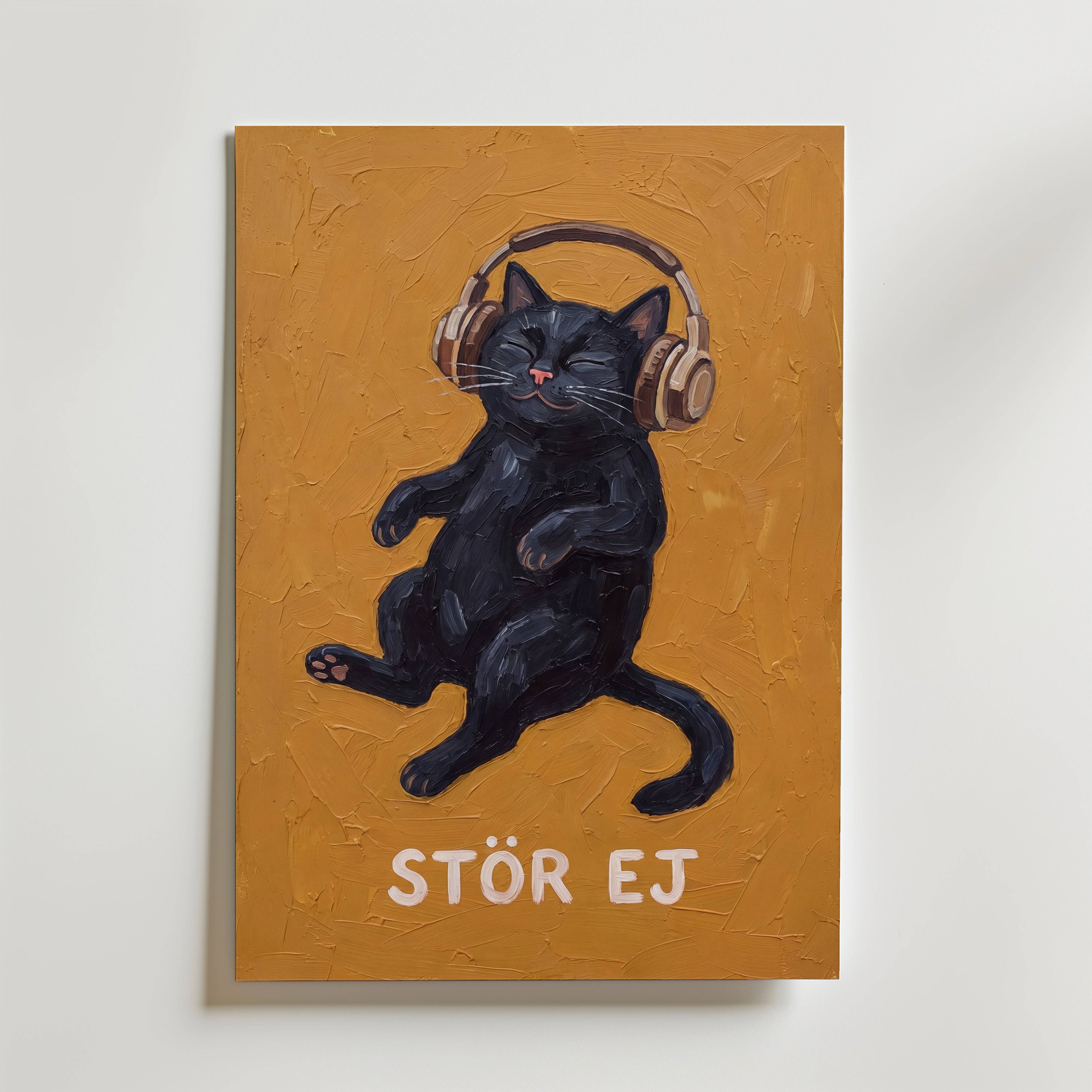 St�r Ej Poster - Fine Art Poster 21x30 cm Utan passepartout