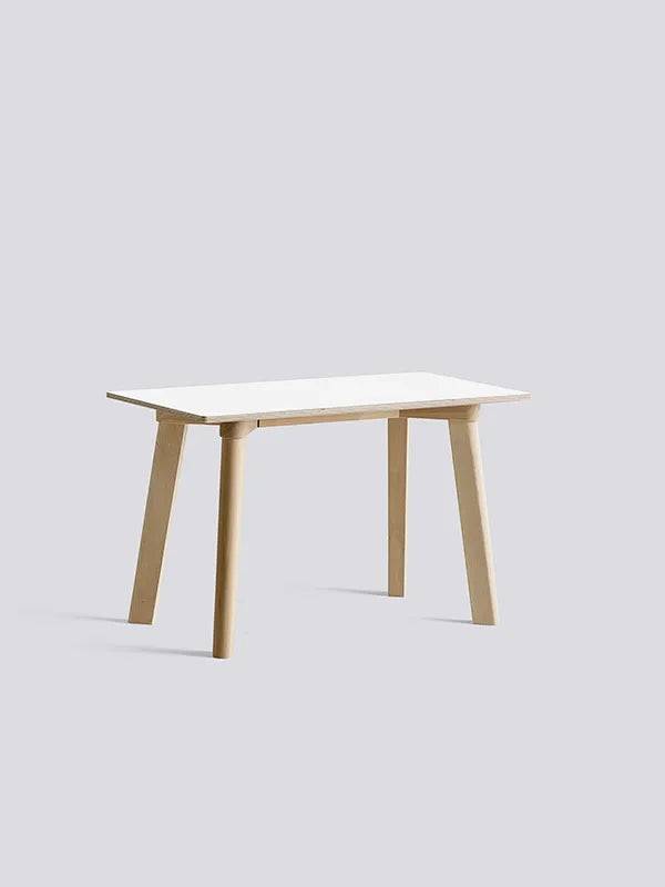 CPH Deux 215 Bænk fra Hay L75 x B35 x H45 cm / Pearl white laminat / Ubehandlet bøg - Jacobsen Plus