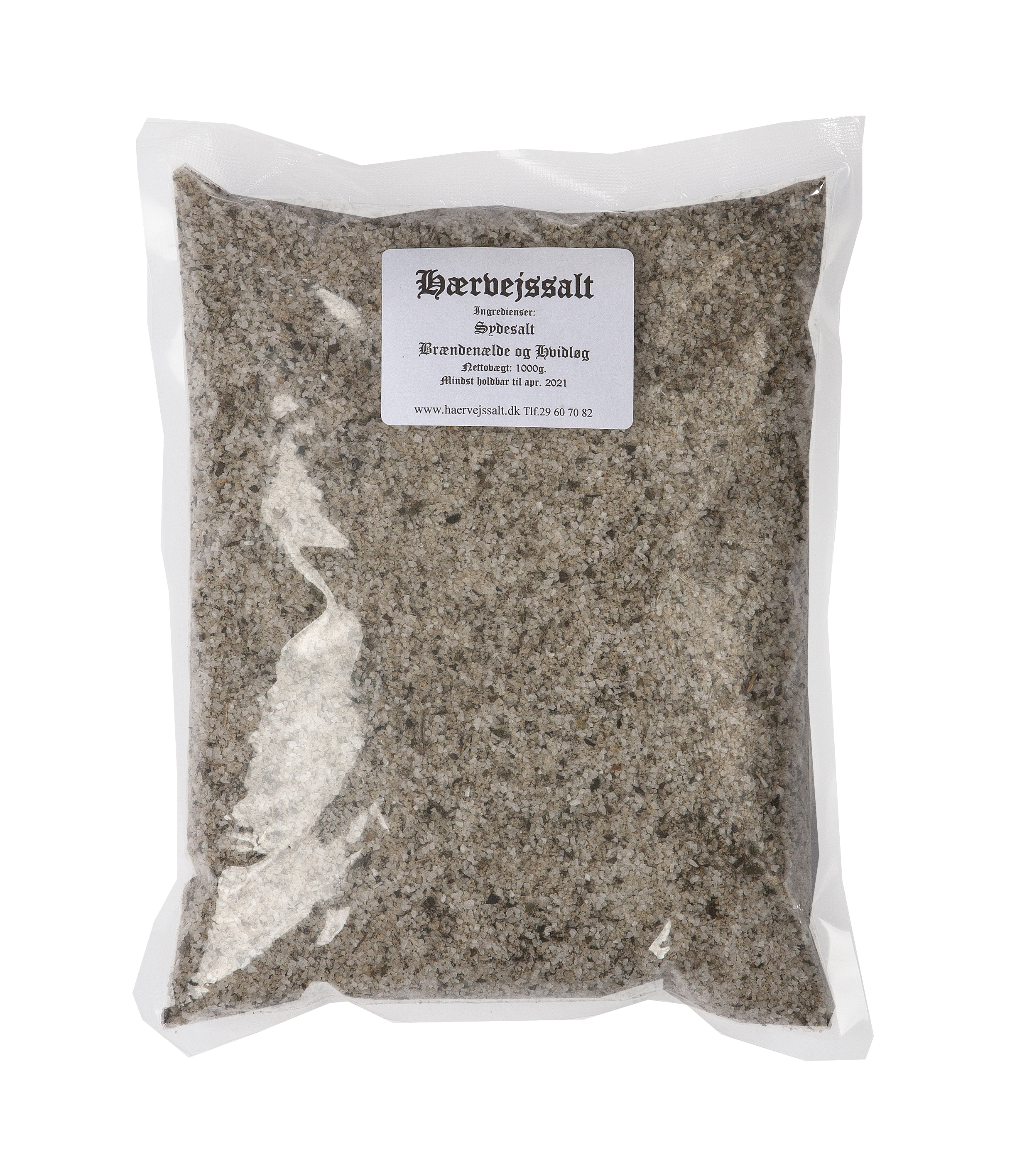 Sydesalt - m. Brændenælde og hvidløg - 1kg refill