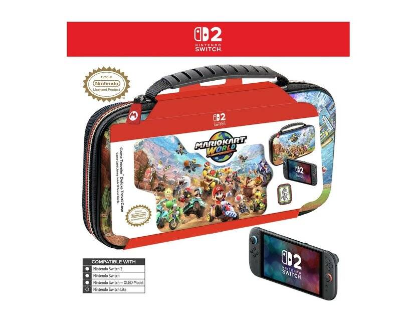 Game Traveler: Deluxe Travel Case – Mario Kart World