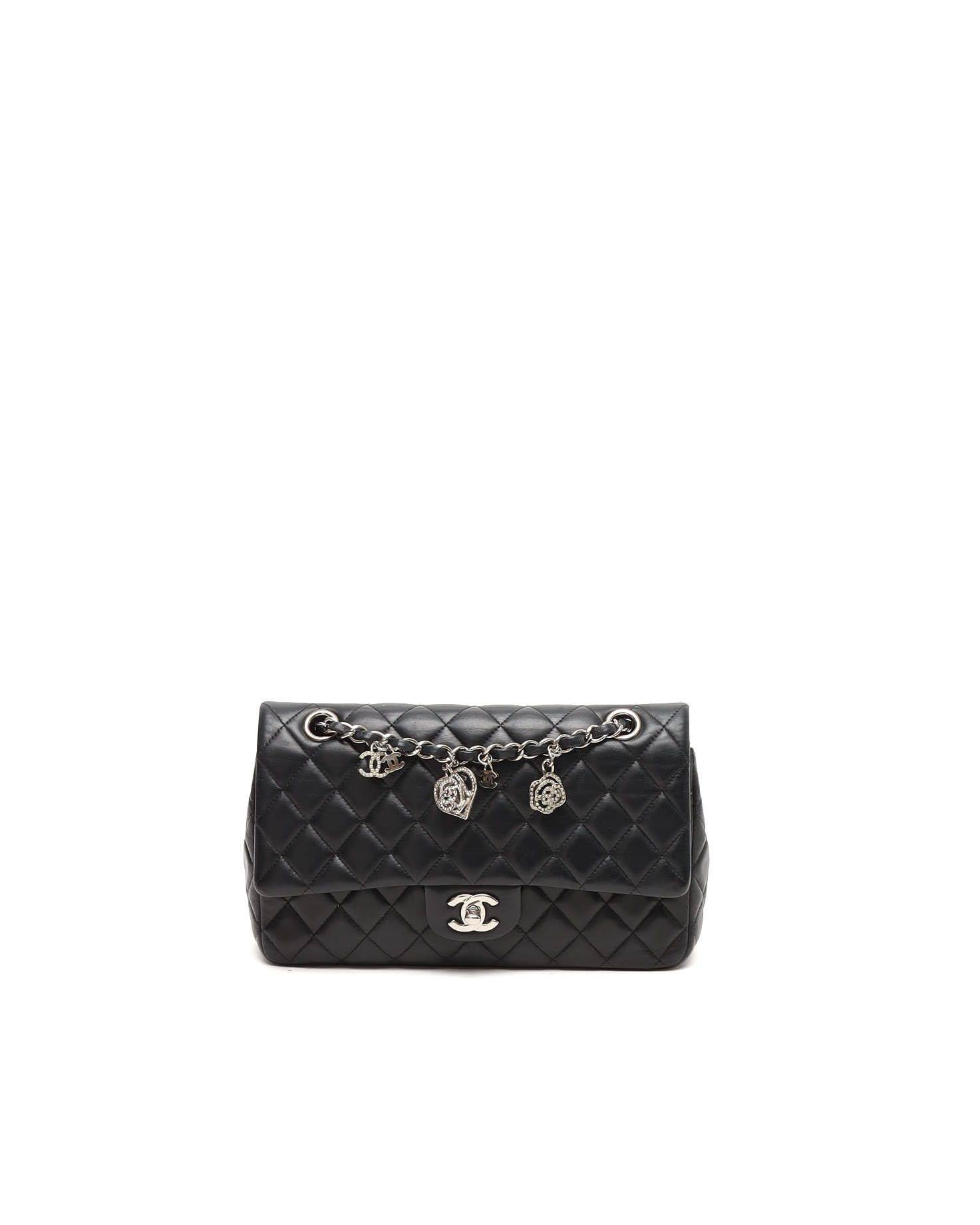 Chanel Medium Valentine Single Flap Bag - Black (One Size)