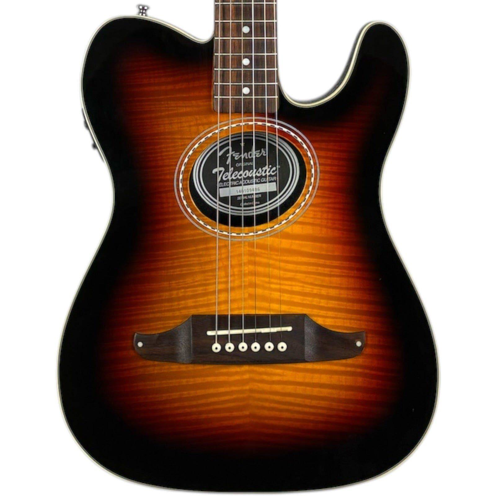 Fender Telecoustic 2014 | Flammet ahorn Sunburst