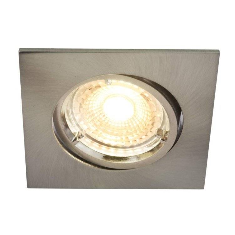 Nordlux Carina indb. spot *U nikkel smart light square 3kit