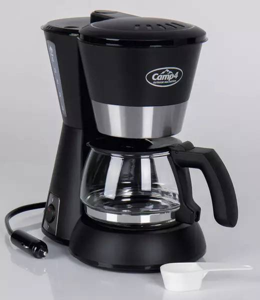 Levanzo – kaffebryggare 12V med permanentfilter