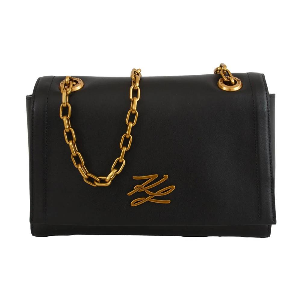 Karl Lagerfeld Borsa - Tasker - Dame - Sort - ONE SIZE - Læder