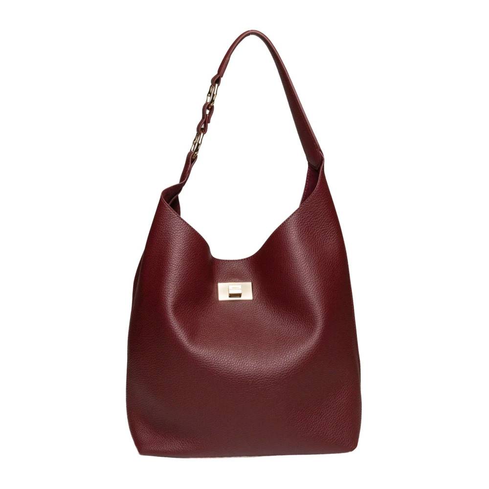 Ermanno Scervino Benjamin Hobo Bag - Tasker - Dame - Rød - ONE SIZE - Uld