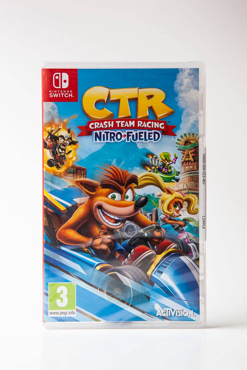 Crash Team Racing Nitro-Fueled(Switch: Brugt) – cover mangler