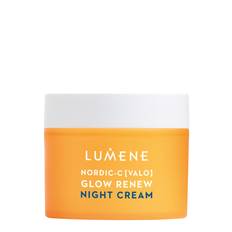LUMENE Lumene Nordic-C Glow Renew Night Cream 50 Ml Nattkräm Nude