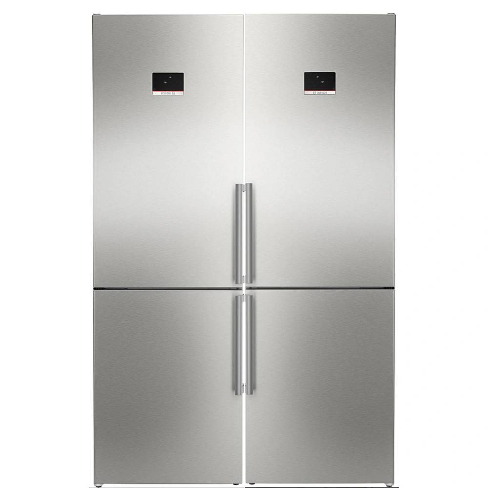 Bosch kombiskåp 2st KGN367ICT - serie 4, 186cm, otroligt tysta, energiklass c