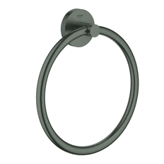 Grohe Essentials håndklædering - børstet hard grapihte
