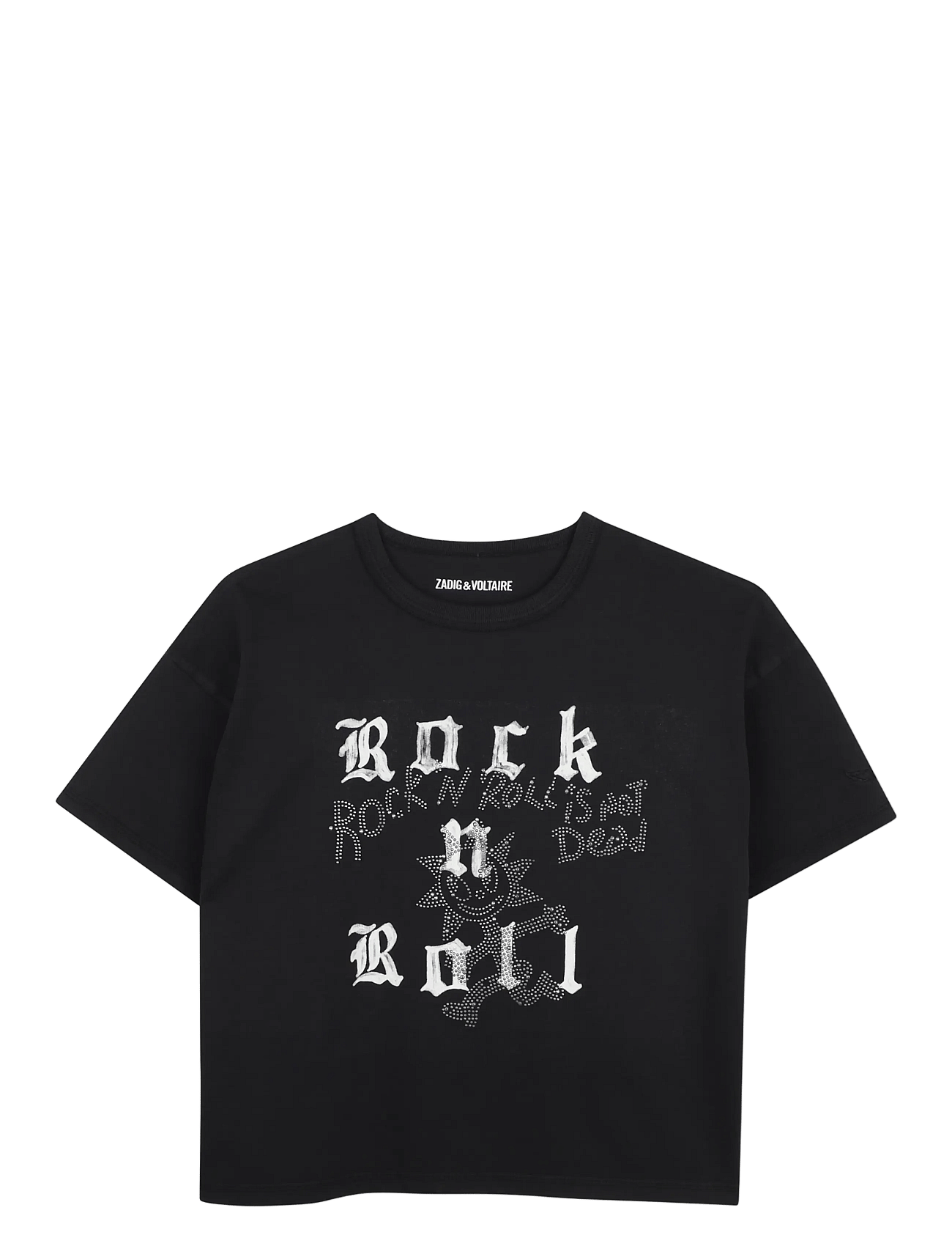 Zadig & Voltaire Kids Short Sleeves Tee-Shirt - Black - 164