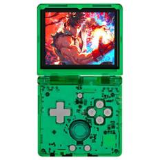 ANBERNIC RG35XXSP Flip Game Console 64GB 5000 Games Green