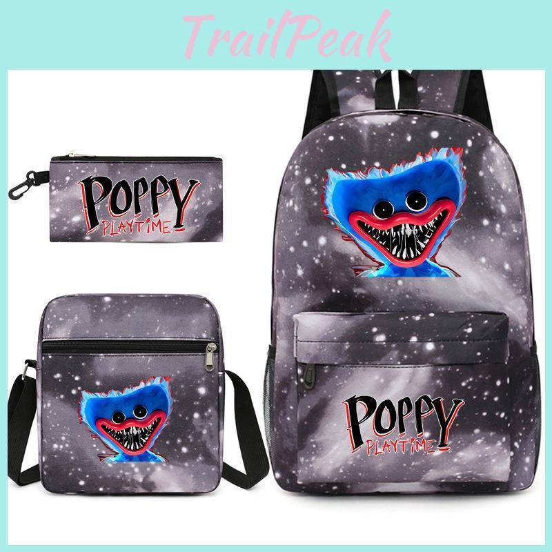 Sausage Monster Playtime Doll Poppy Teen Student Schoolbag Men And Women Leisure Travel Backpack