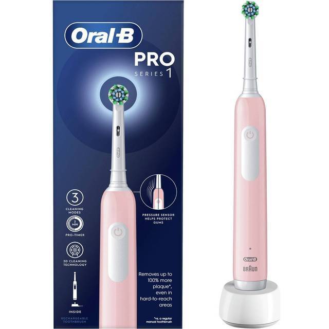 Oral-B Pro Series 1 Pink Cross Action --> På fjernlager, levevering hos dig 29-04-2026