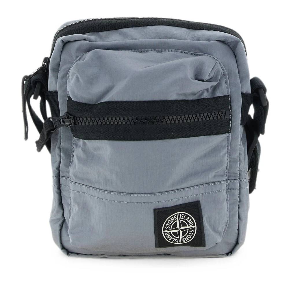 Stone Island - Pouch Bag med justerbar rem Väskor - Herr - ONE Size - Nylon